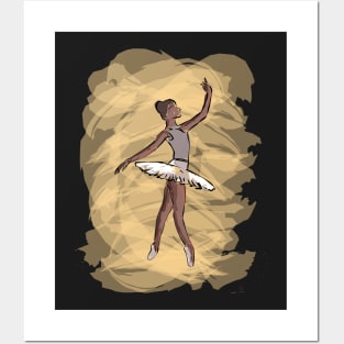 Ballet Dance by PK.digart Posters and Art